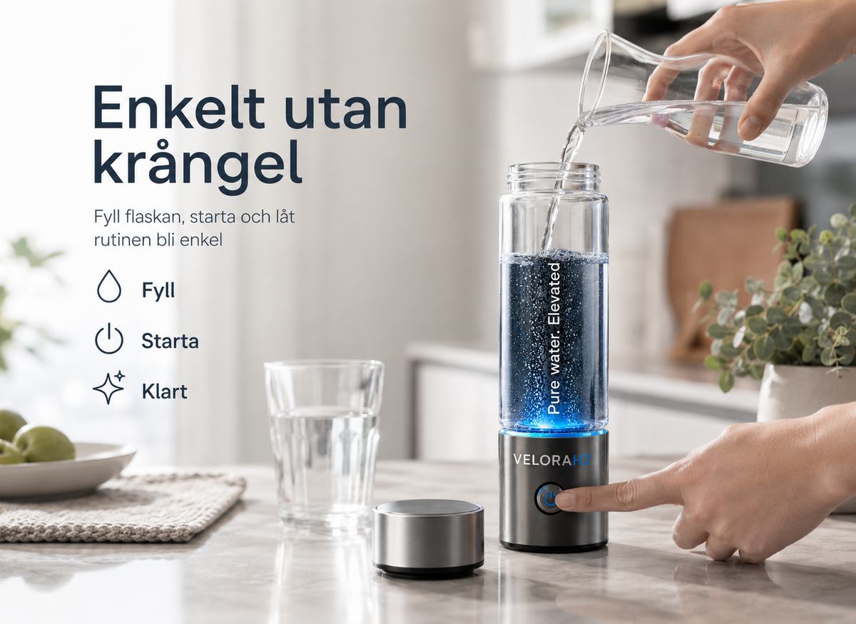 4. Den är enkel att använda utan krångel
