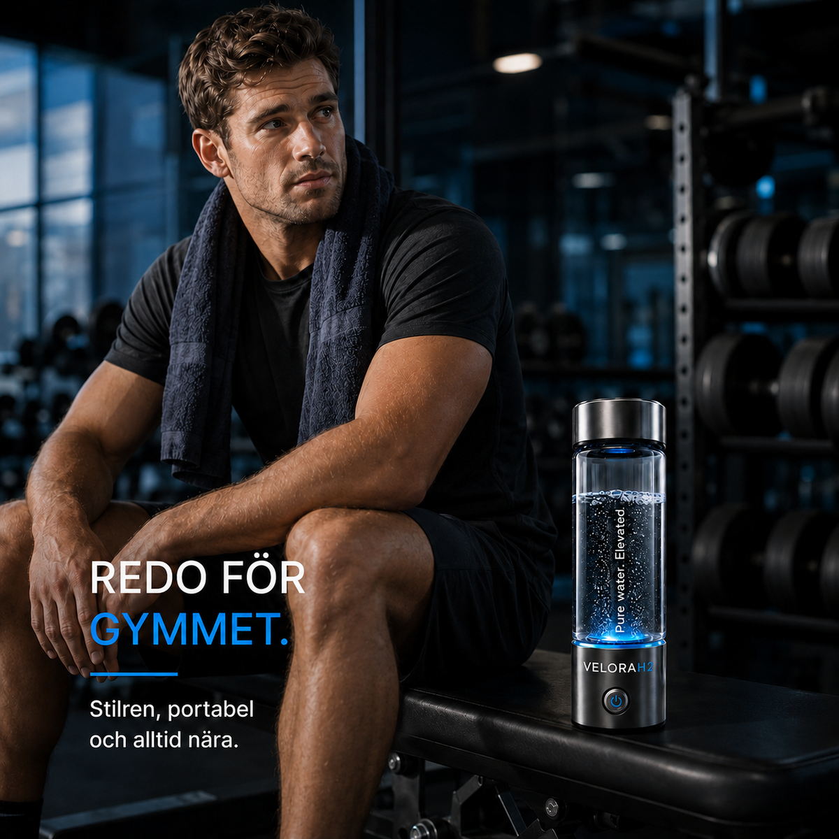 3. Den passar perfekt i gymmiljön