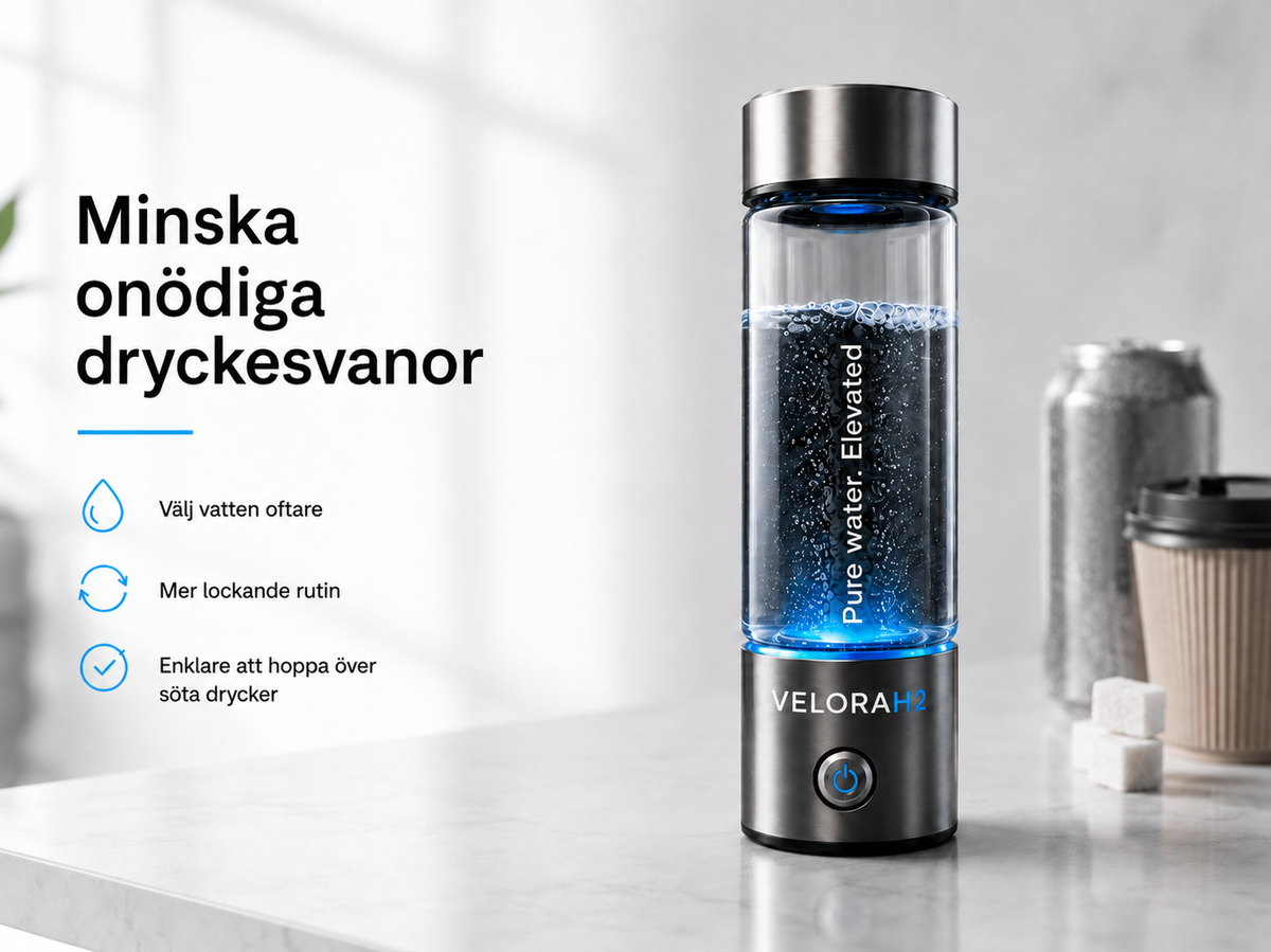 2. Den hjälper dig att minska onödiga dryckesvanor